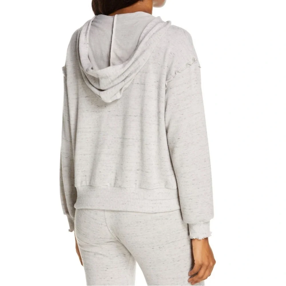 𝅺Project Social T Gray Hooded Top - Picture 2 of 5